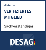 DESAG Sachverständigen-Zertifikat: dieterdell